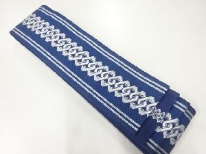 吉原繋ぎ模様織出し男物角帯